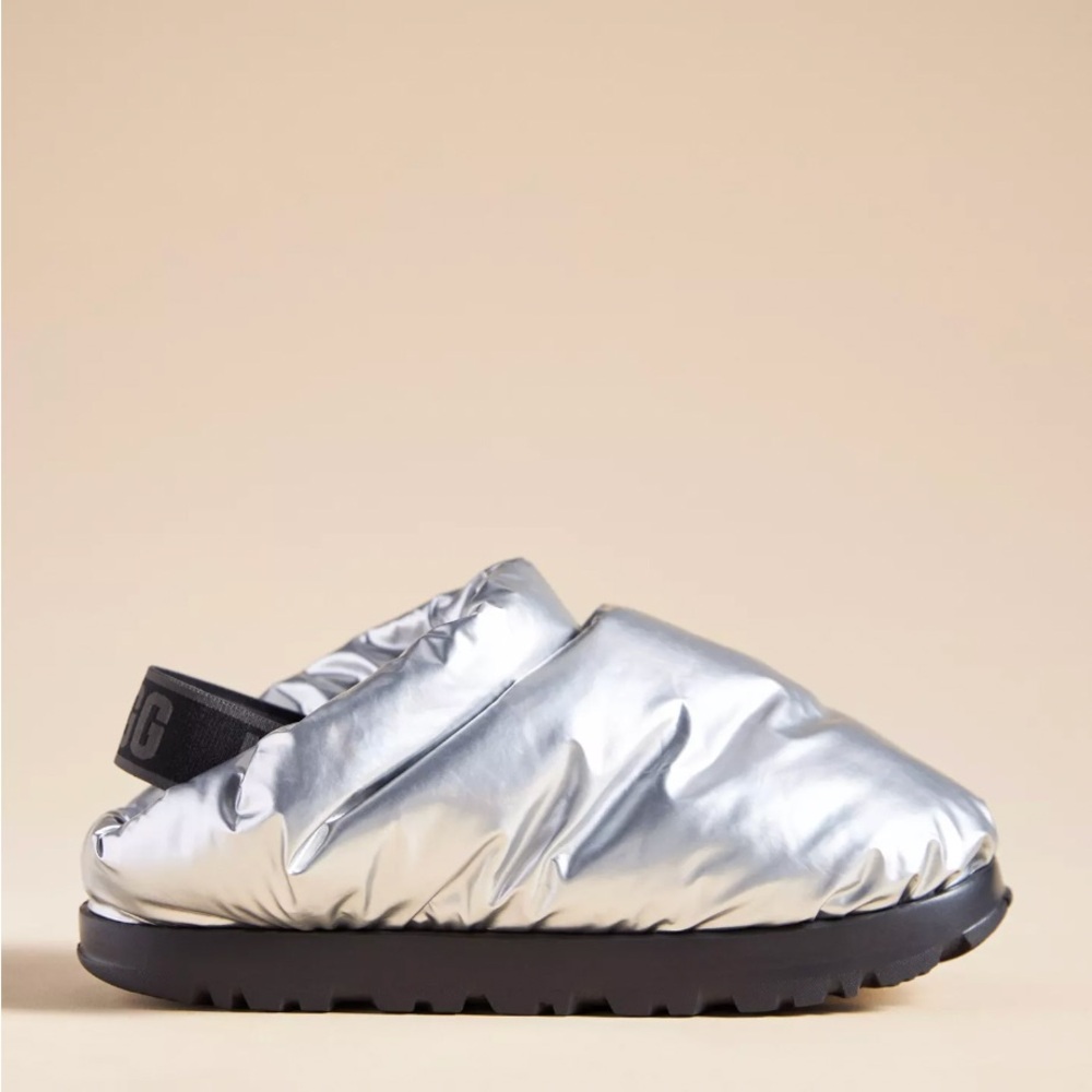 UGG Spaceslider Slipper 'Silver' NWOT size 5